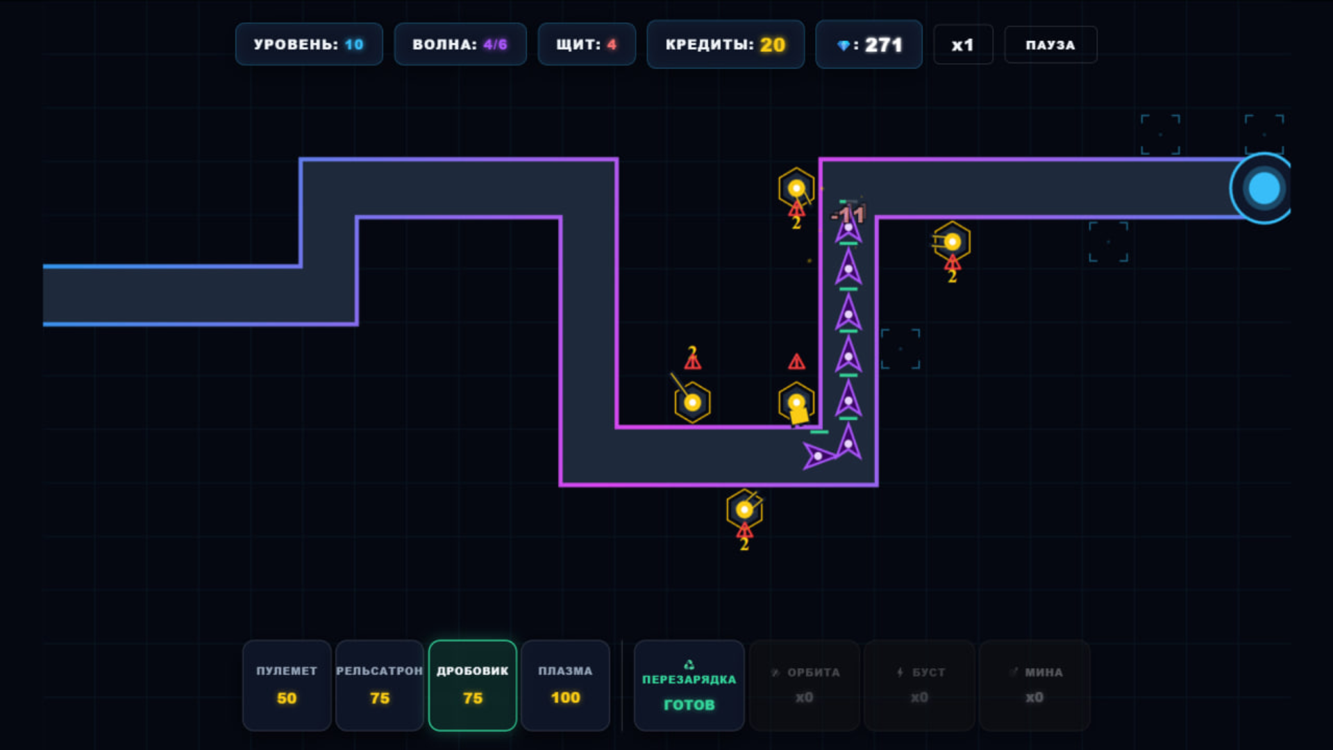 Кибер-танки: Защита башни — screenshot 6