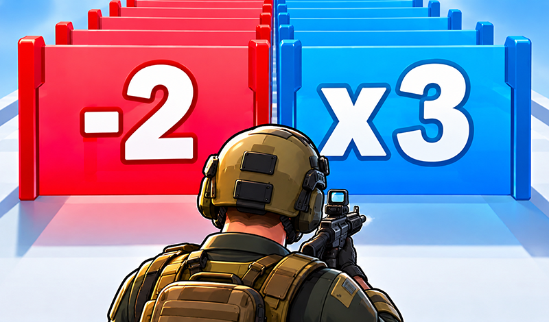 Army Rush 3D game cover