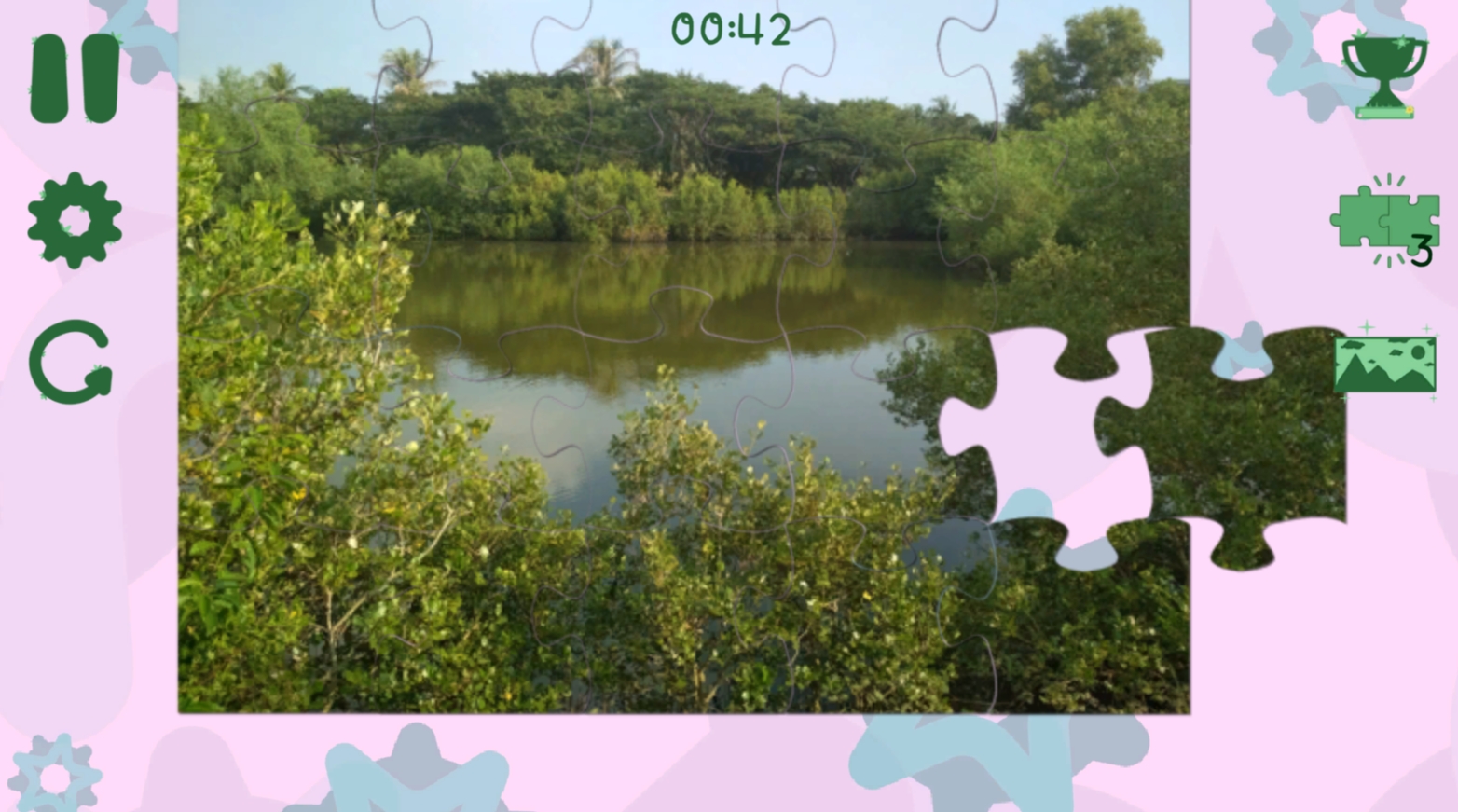 Реальные пазлы - Природа — screenshot 5