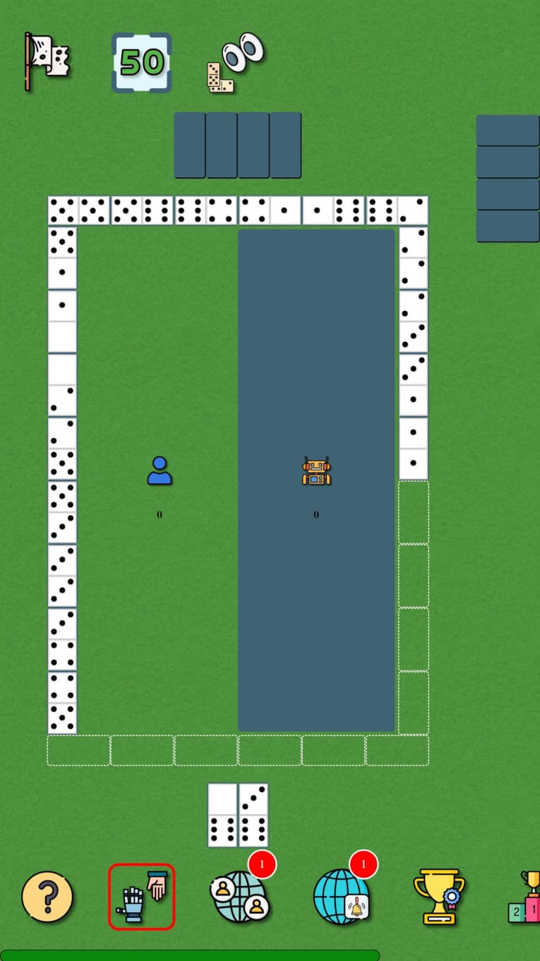 Dominoes classic, duel screenshot 13