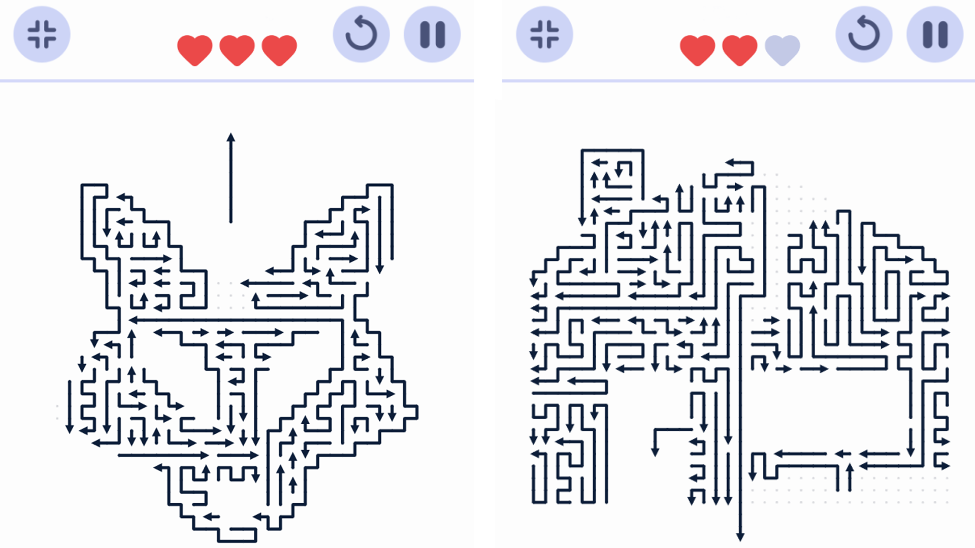 Arrow Tap Puzzle screenshot