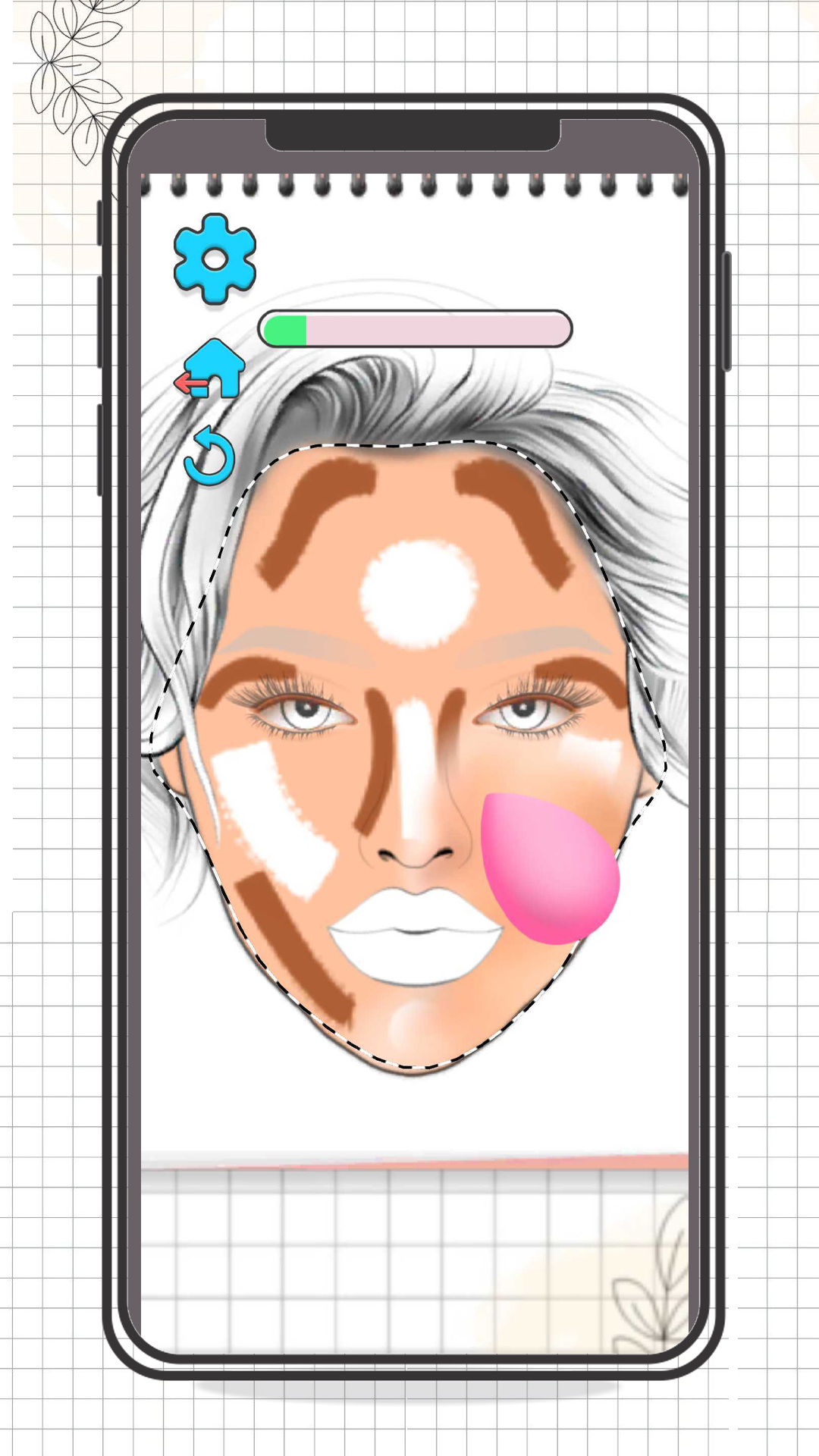 Face Chart - Makeup Guru screenshot 5