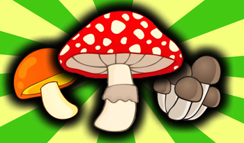 Connect Mushrooms: Forest Merge 2048