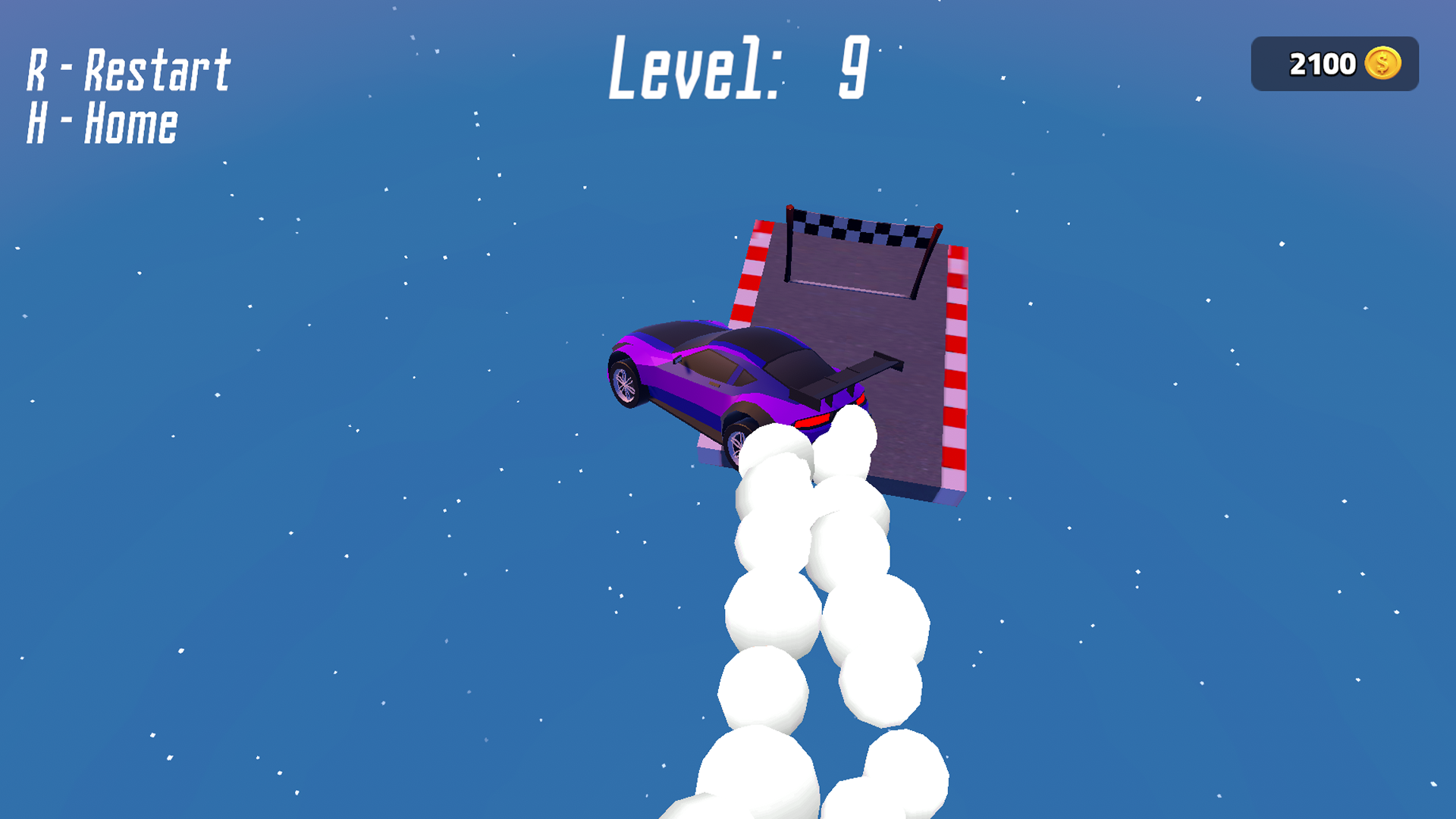 Slippery Descent: Car Jumps — screenshot 2