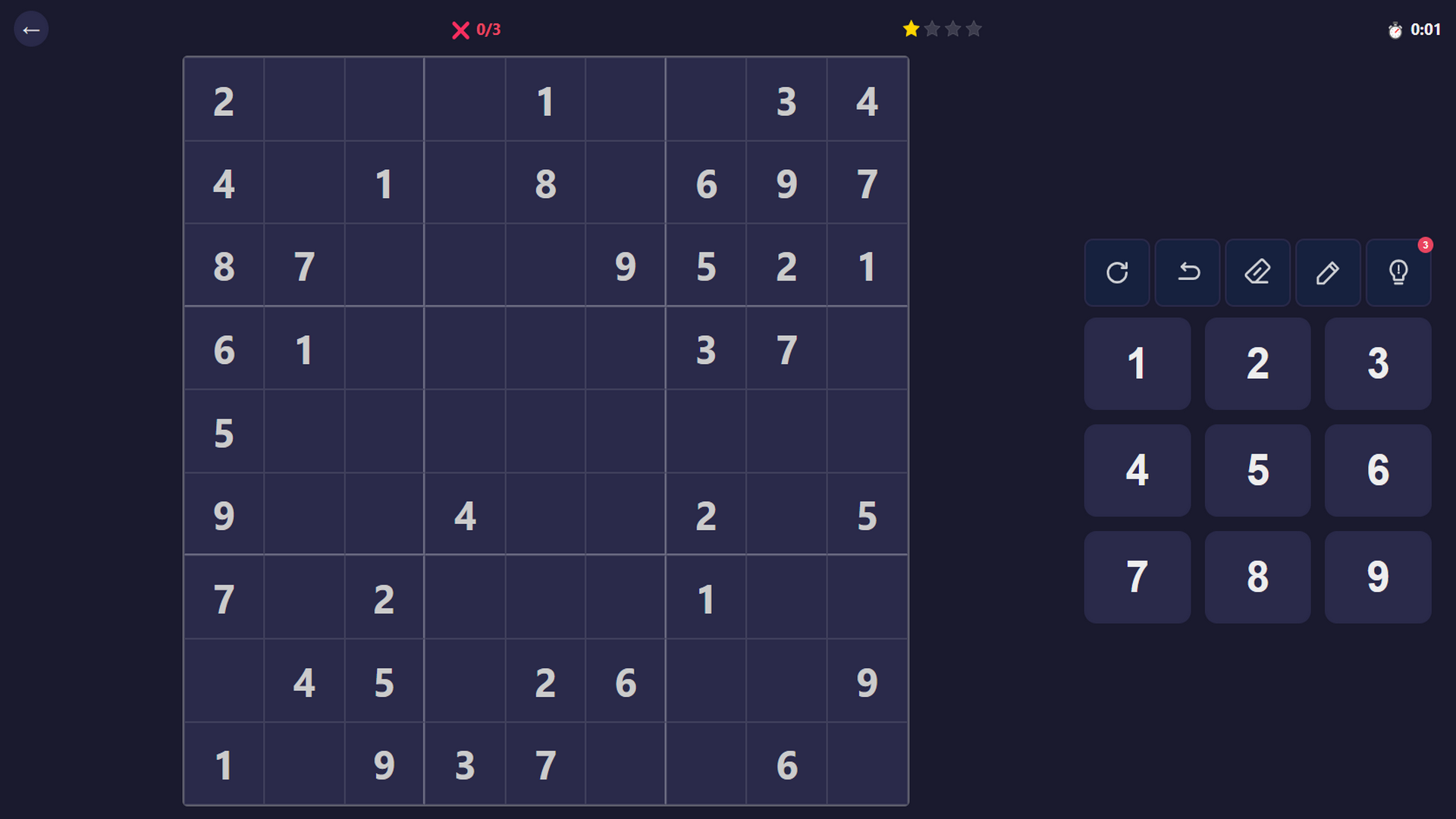 Судоку Классика и Киллер — screenshot 2