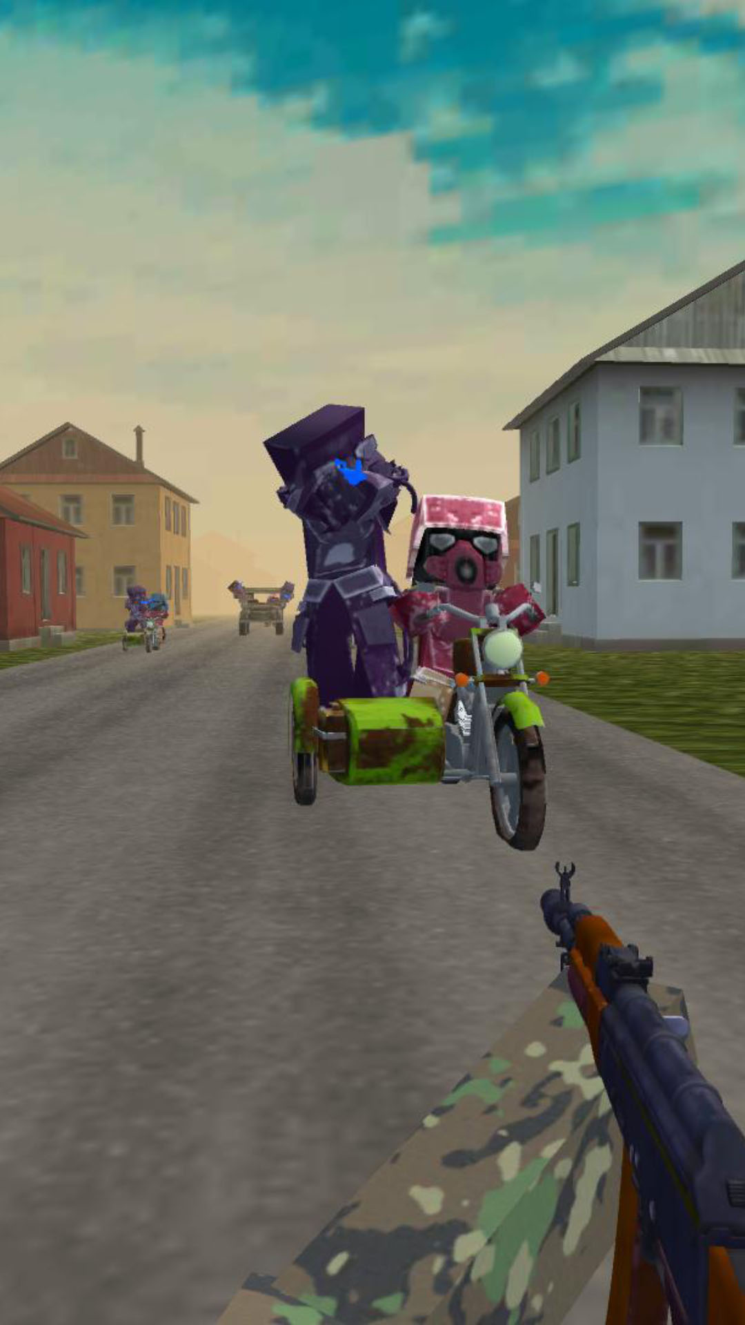 Obby: Shooter on Cars screenshot 14