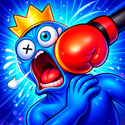 Beat the Rainbow Man: Box Playground!
