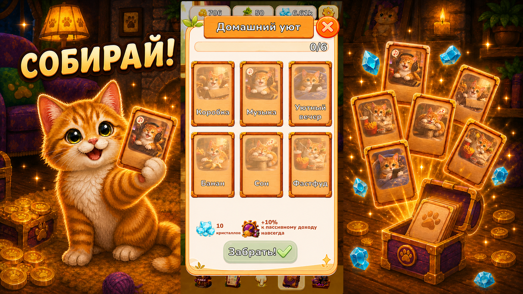 Уютный кликер — screenshot 3