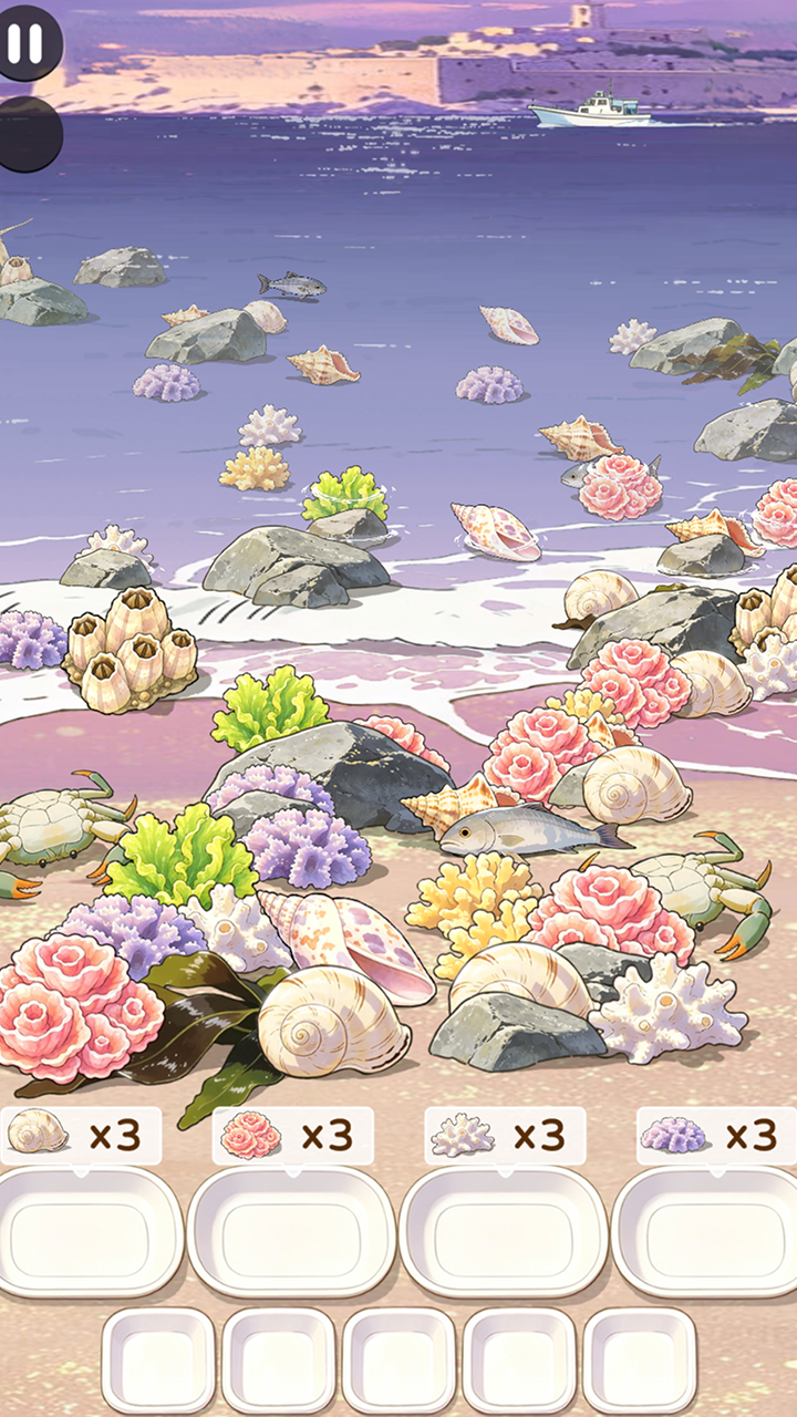 Seafood Match-3: Beach screenshot 7