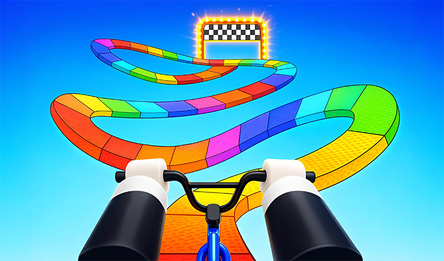 Obby but You're on a Bike