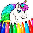 Coloring in the World of Unicorns