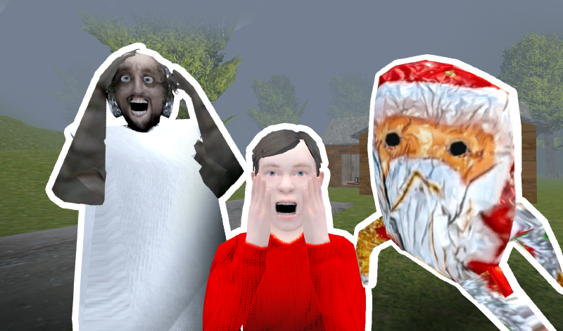 Top Granny vs GooGoo Gaga game cover