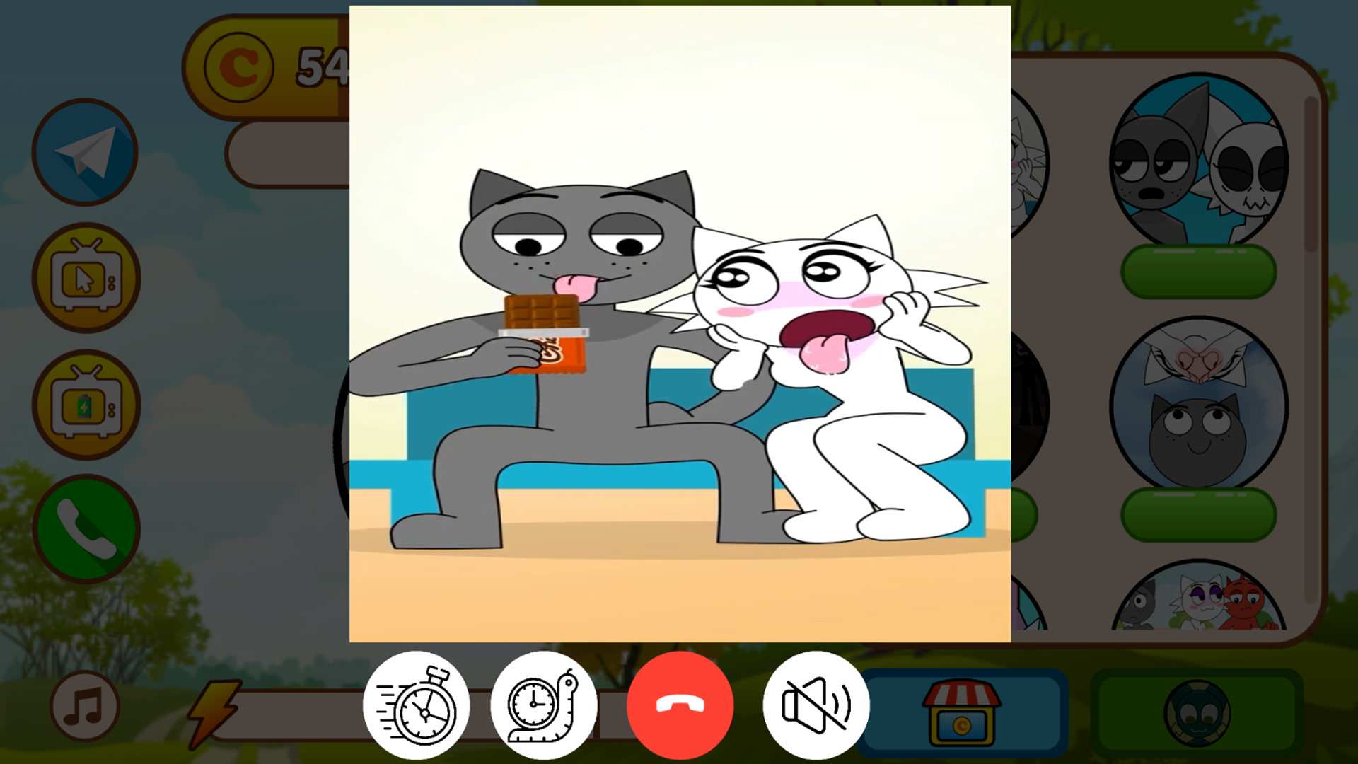 Call Wenda from Sprunki Incredibox now! screenshot