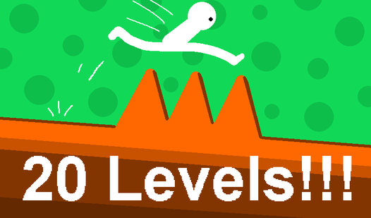 Platformer challenge: Difficult jumps over spikes!