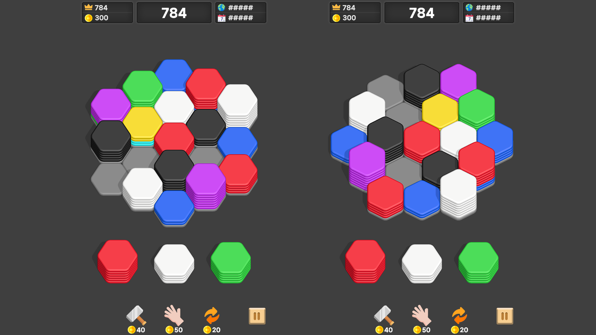 Hexa Sort Puzzle screenshot