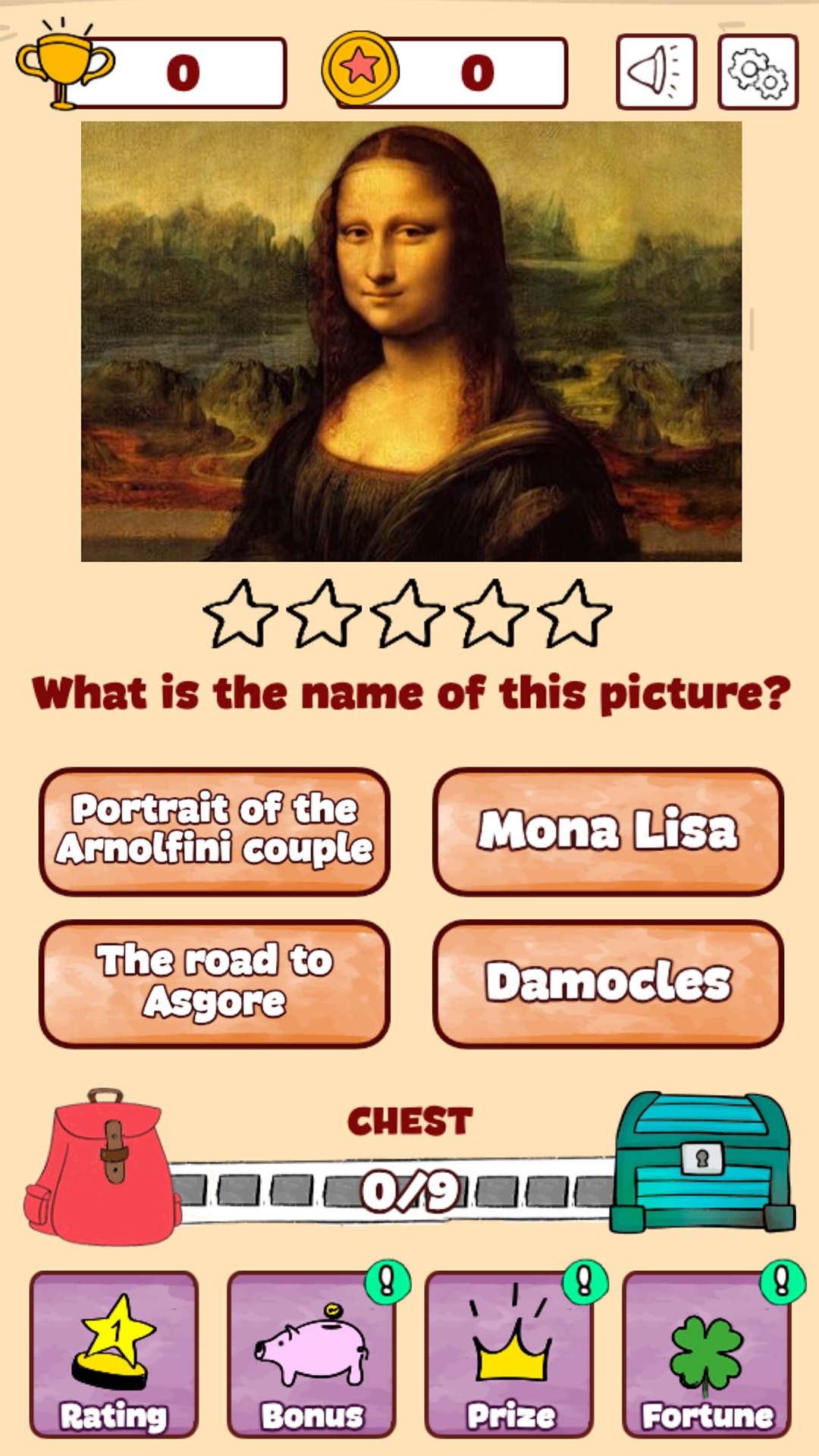 Trivia quiz: Paintings screenshot 4