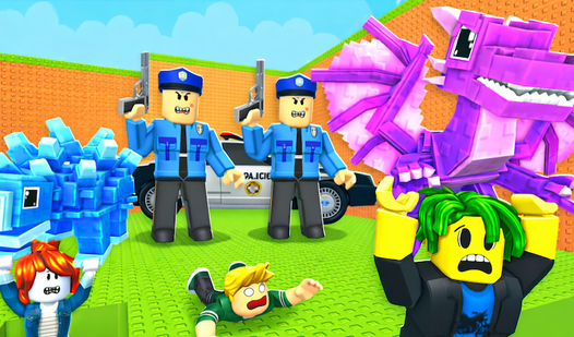 Escape Police for Brainrots