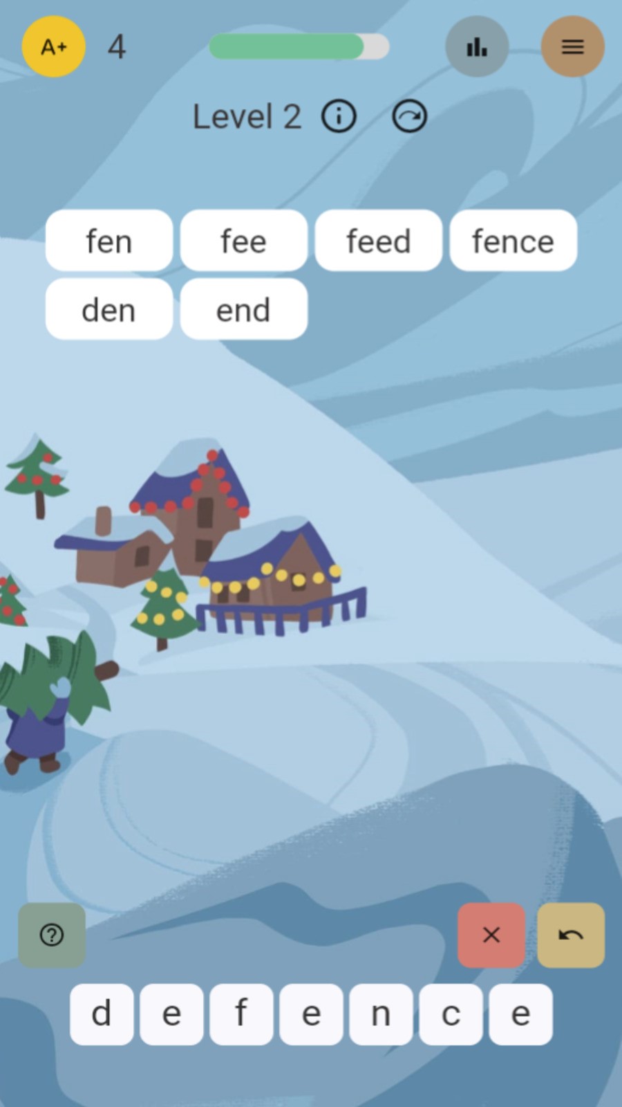 Words from word and contrary screenshot 5