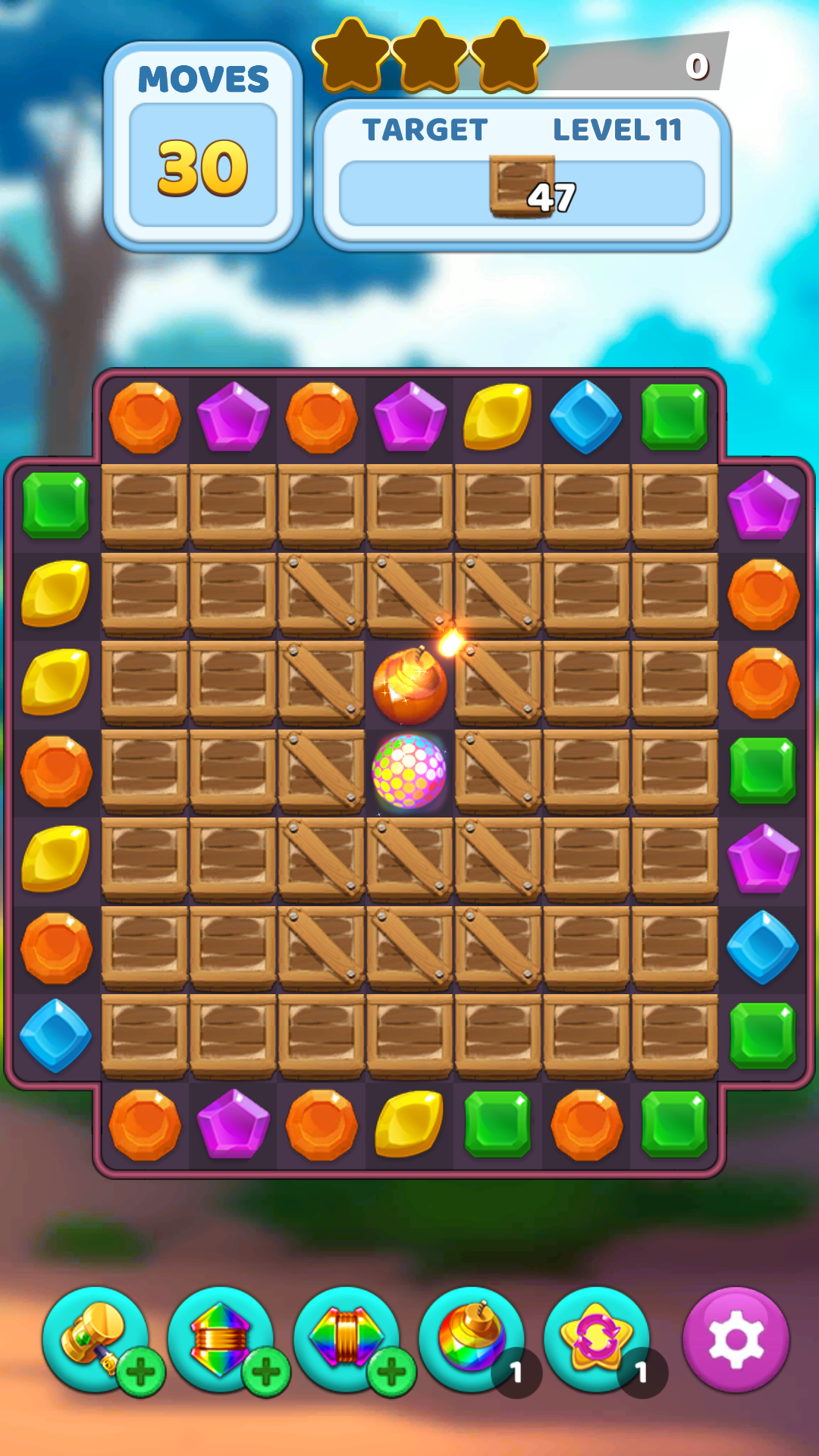 The Mystery of Jewels: Adventure - Match 3 screenshot 6