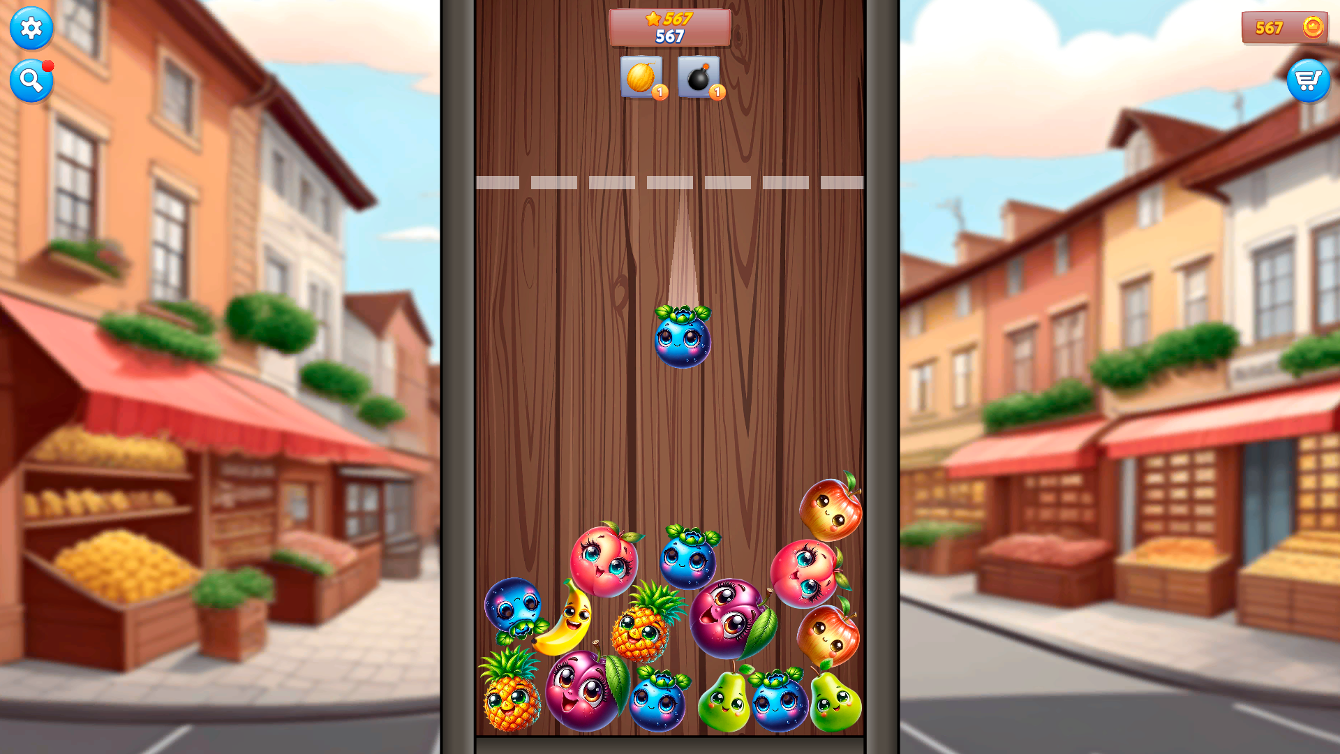 Combine fruits: Sweet Delight! screenshot