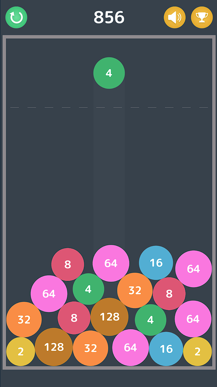 2048 Colored Balls screenshot 6