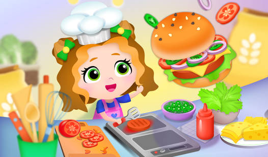 Burger - Cooking Simulator for Little Kids