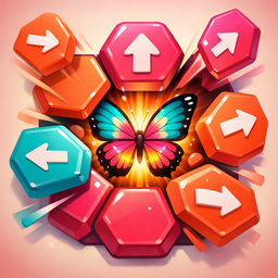 Hexa Away: Arrow Puzzle