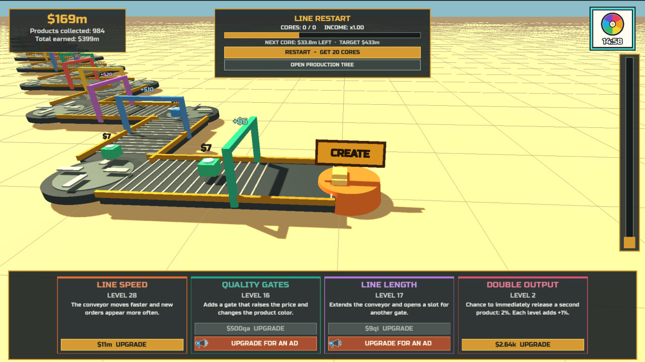 Factory on Overdrive — screenshot 1