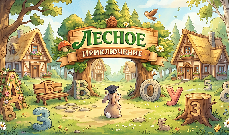 Лесное приключение game cover