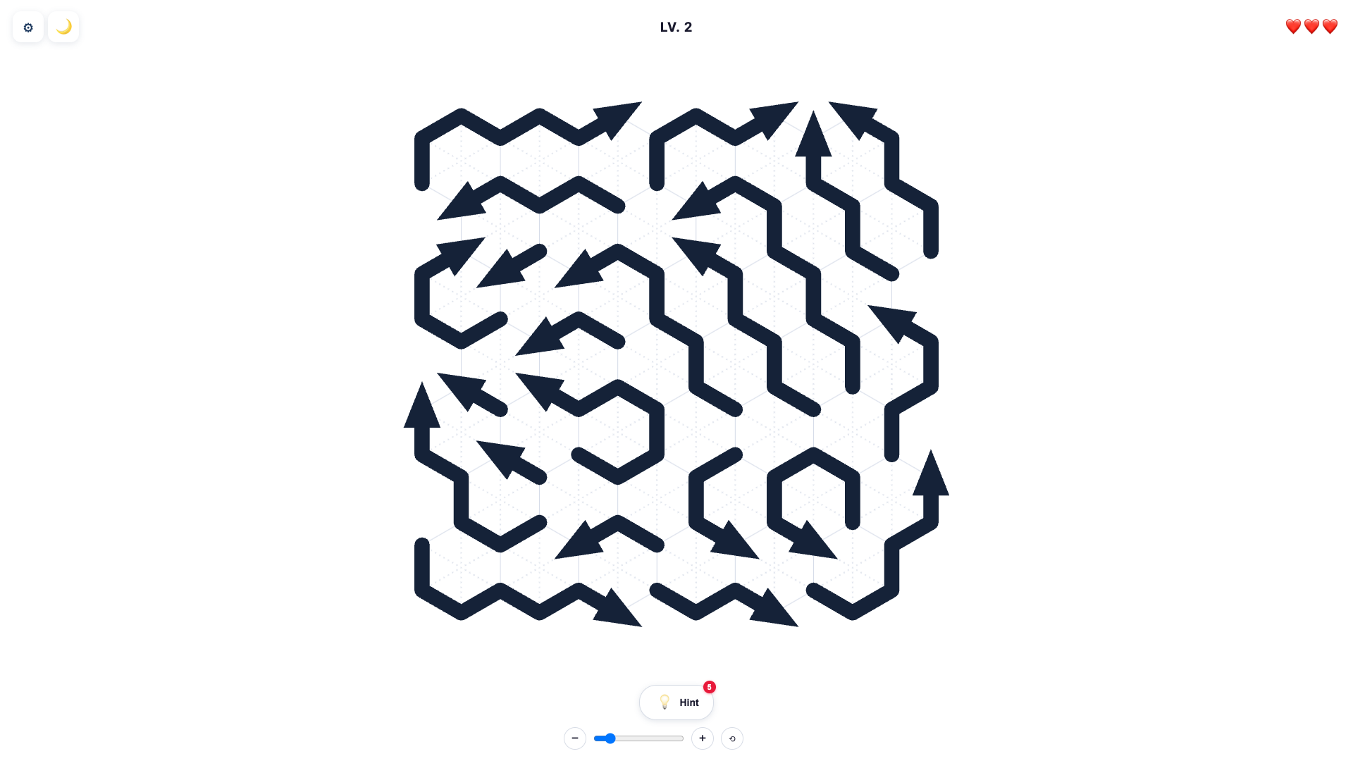 Super Hex Arrows — screenshot 1