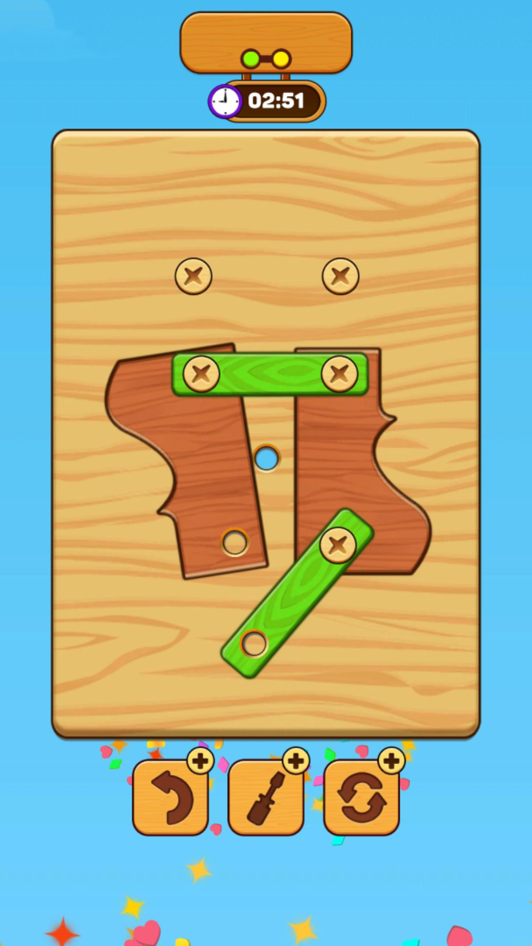 Wood Solve: Screw Nuts & Bolts screenshot 4