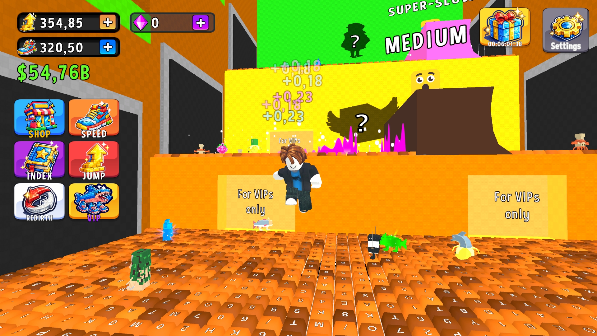 Escape for ASMR Brainrots: +1 Speed and Jump — screenshot 3