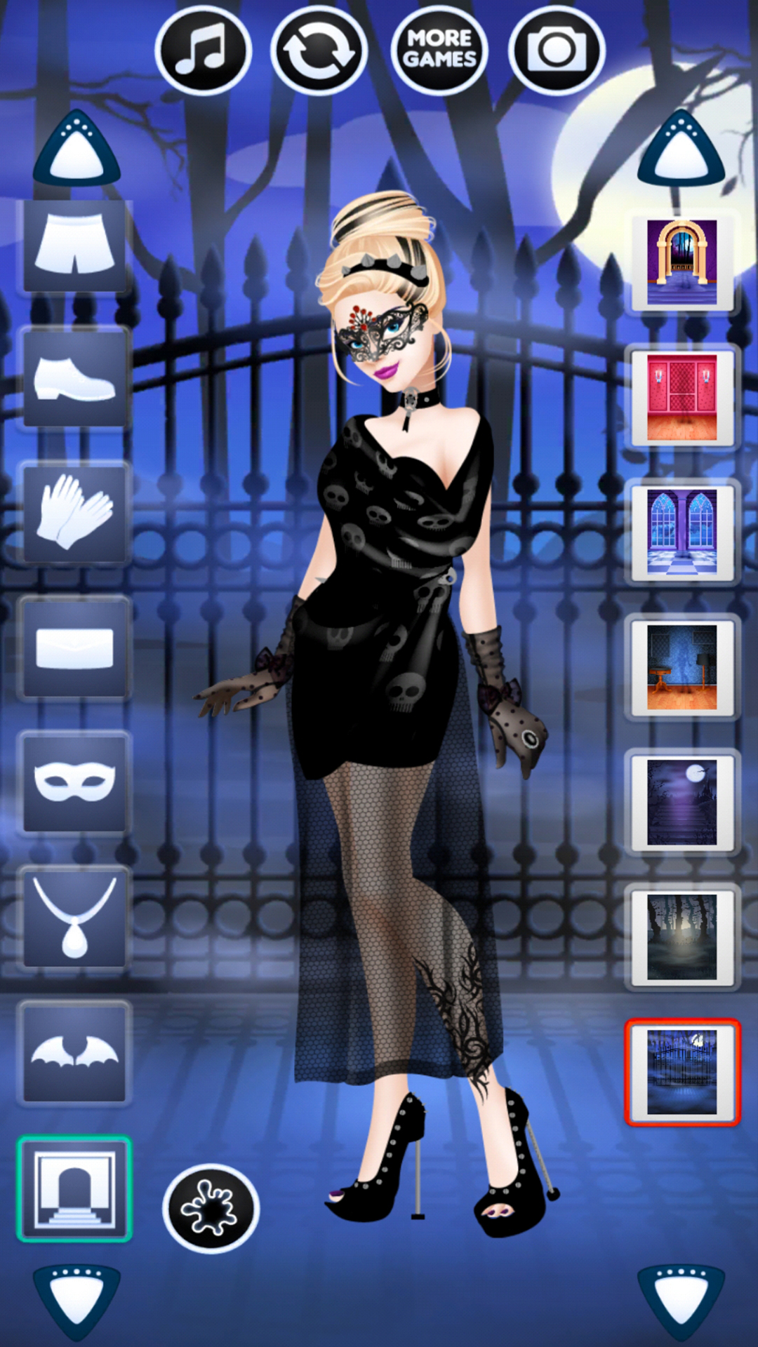 Gothic Girl Dress Up screenshot 12