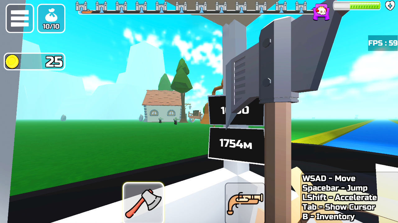 Obby & Dead River screenshot
