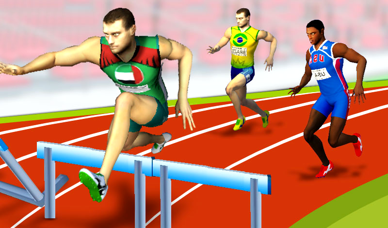 Hurdles Heroes game cover