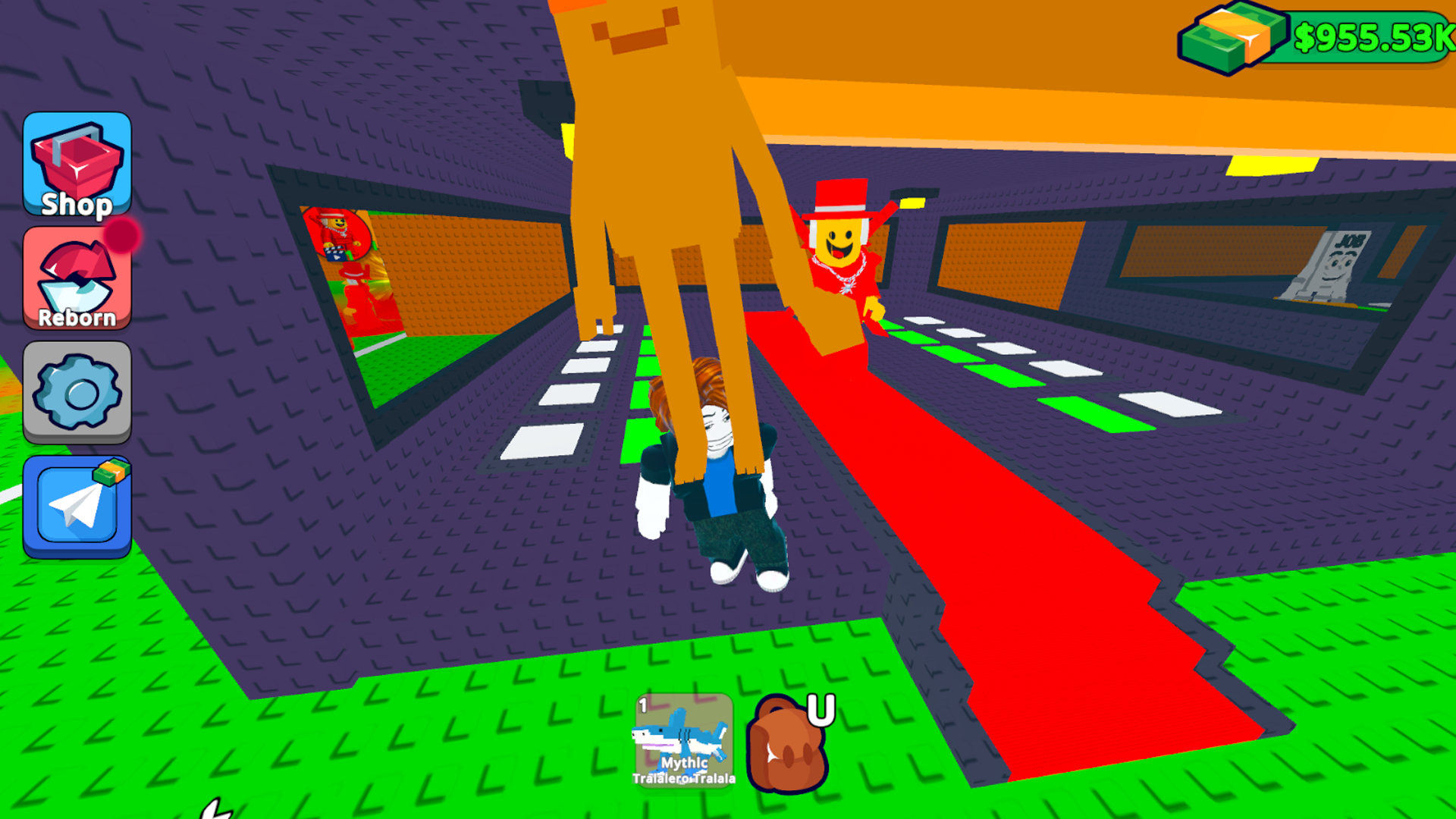 Obby: Rob the Brainrot Base! screenshot