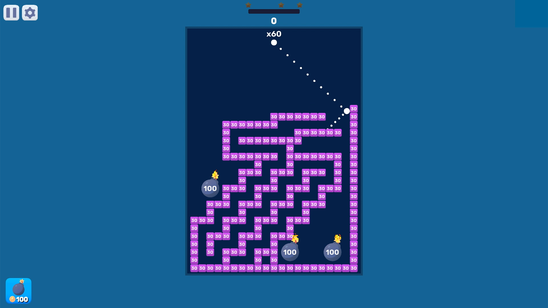 Bricks Breaker - Gravity Balls screenshot
