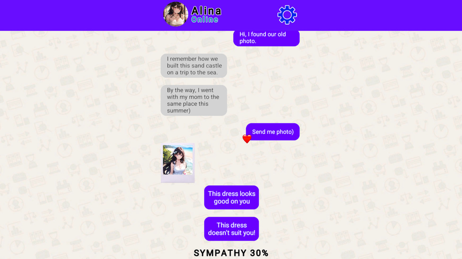 Flirt Chat with Step Sister: Forbidden Message - Screenshot 2