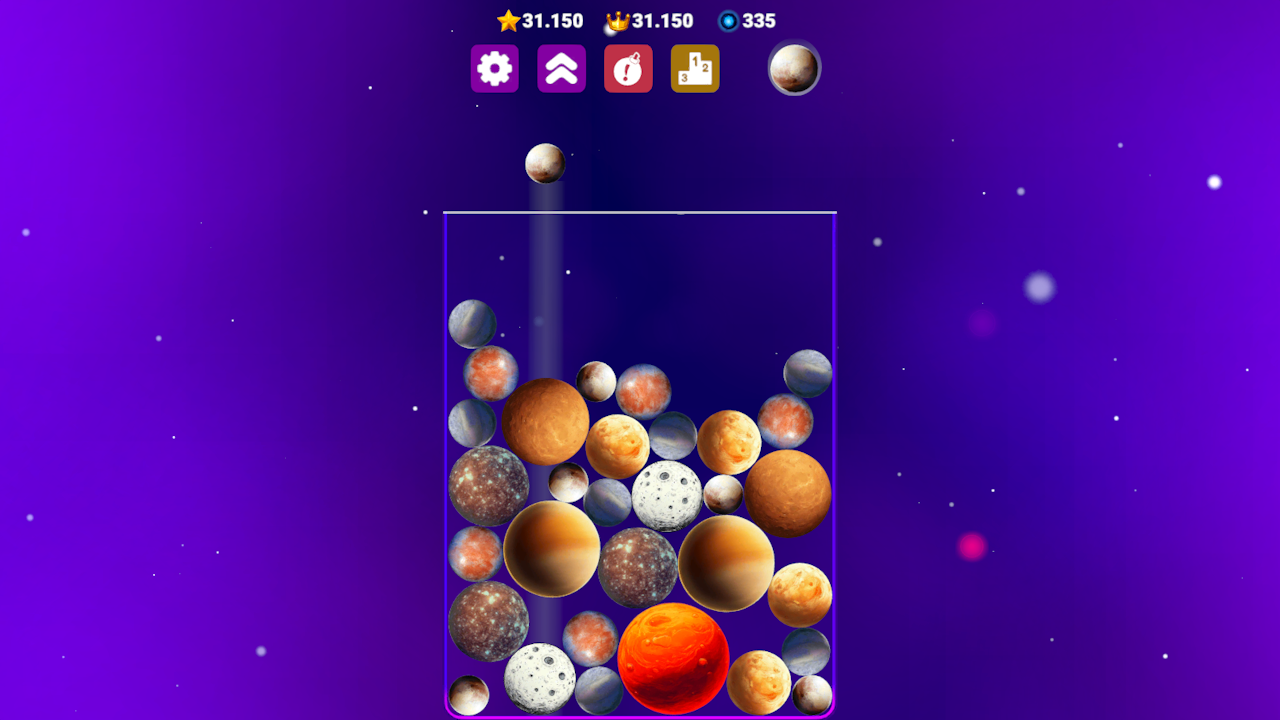 Merger the Planets screenshot