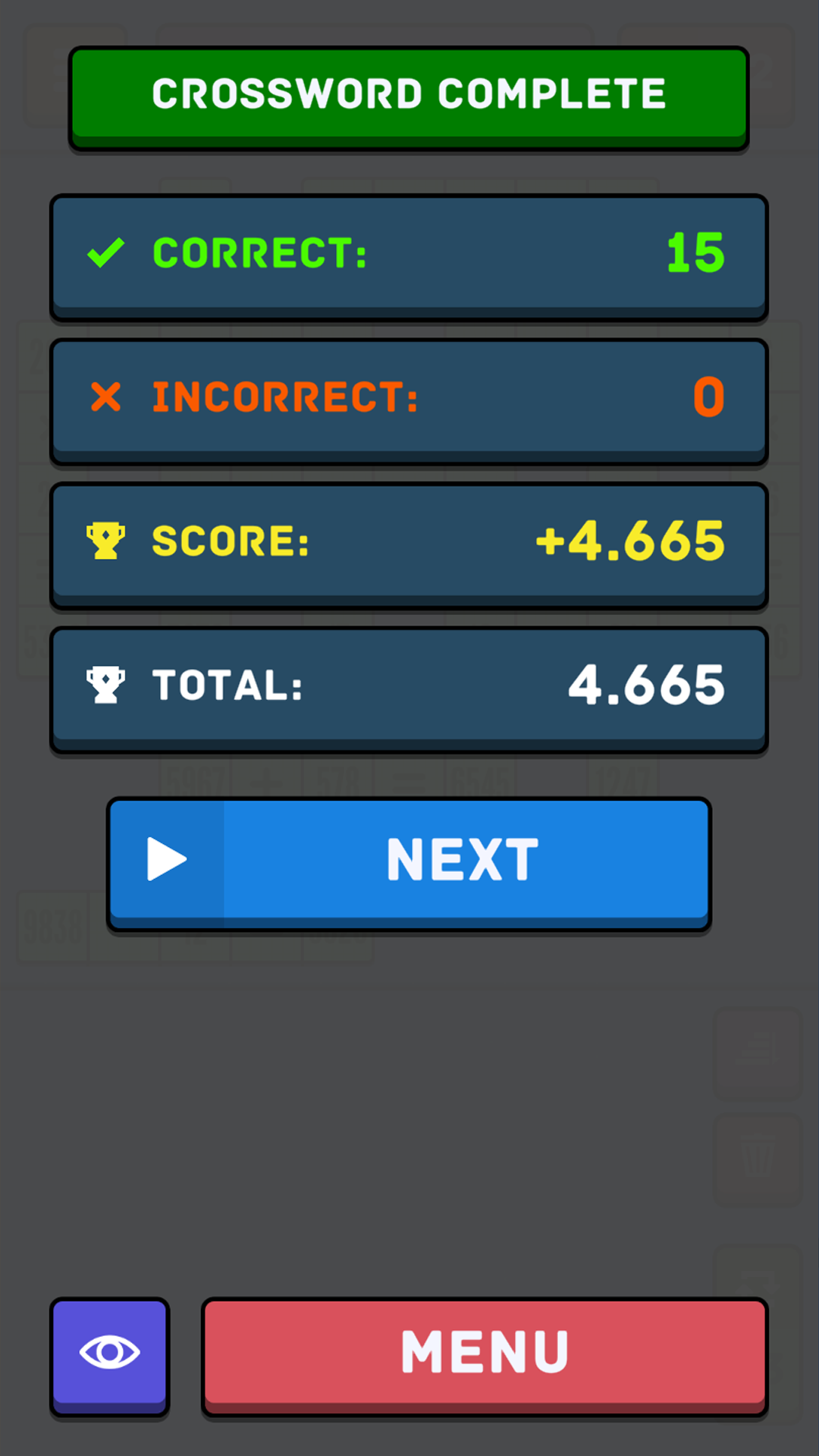 Mathematical crossword screenshot 10