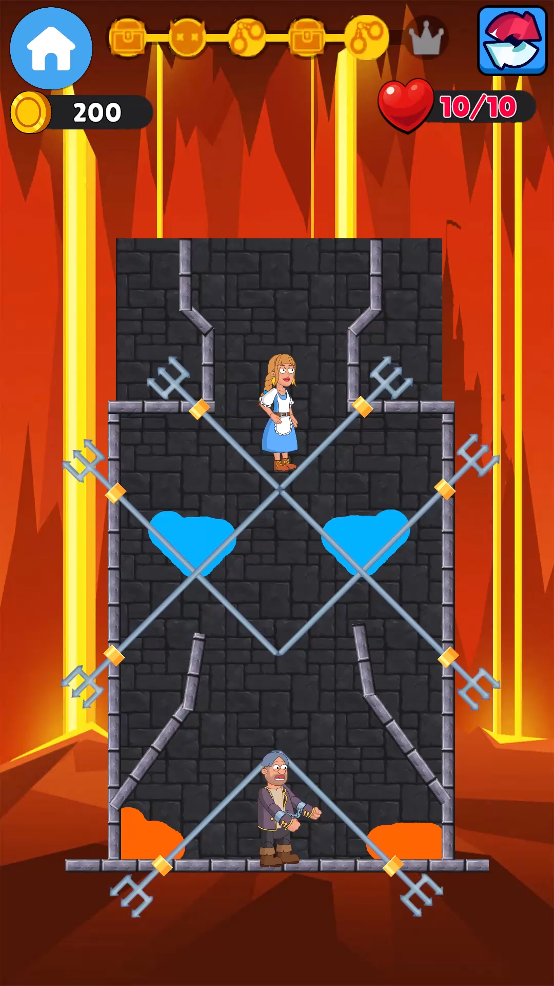 Hell Puzzles: Save the Princess screenshot 6