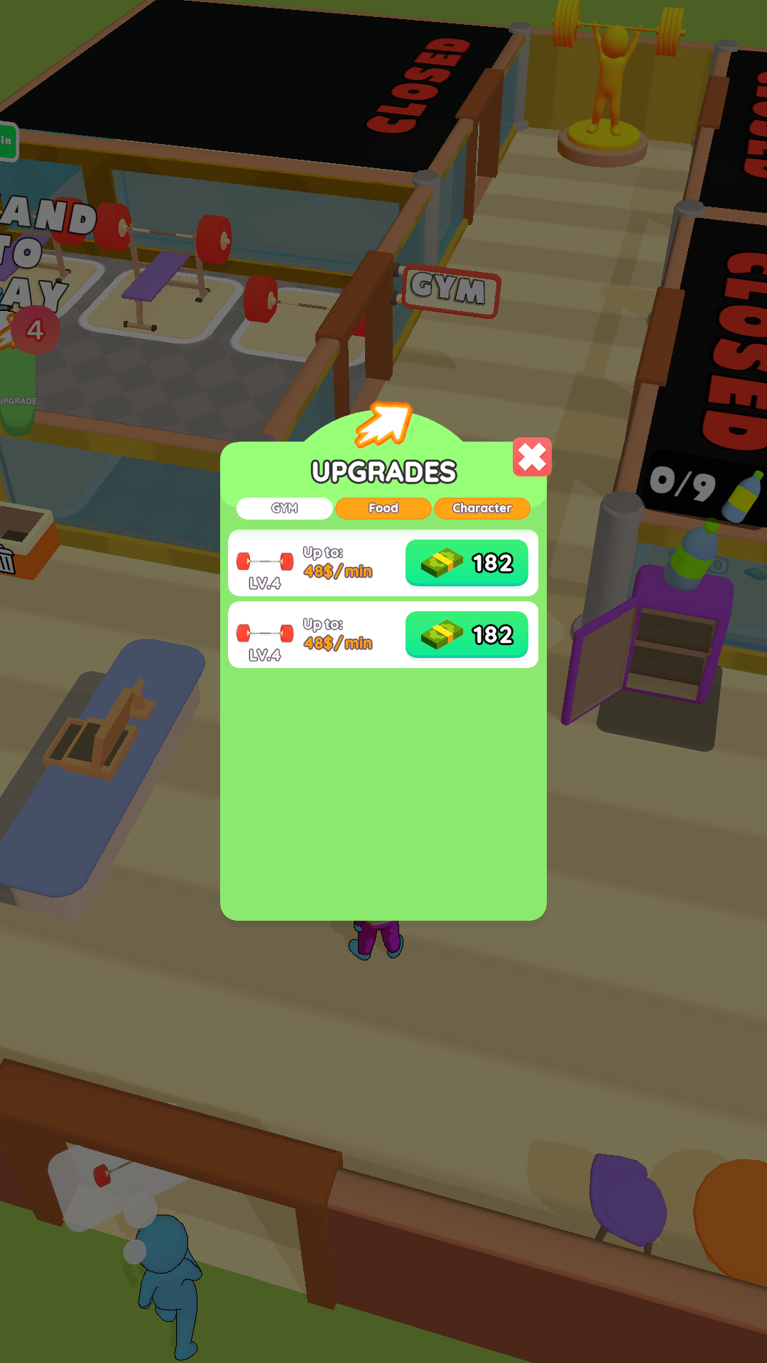 Fitness empire: business-simulator screenshot 10