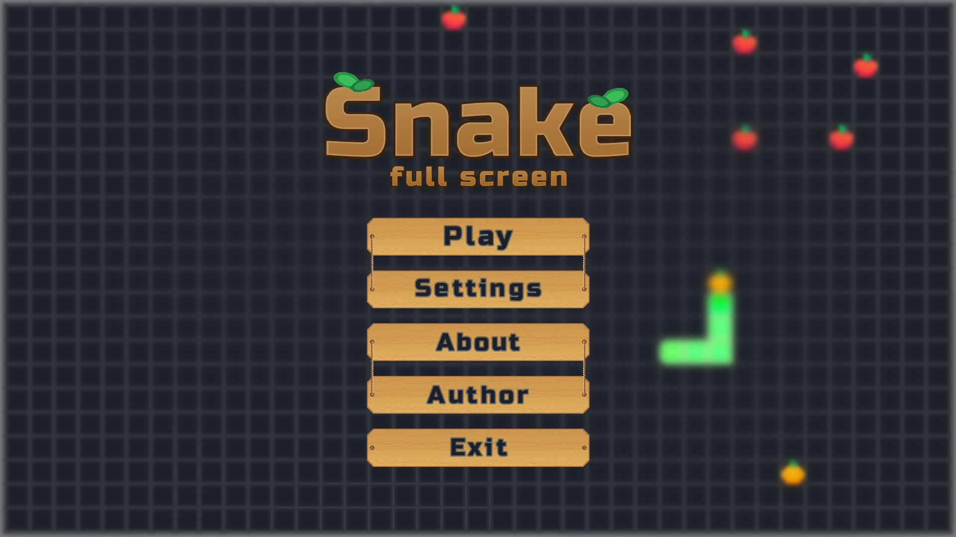 Snake full screen — screenshot 1