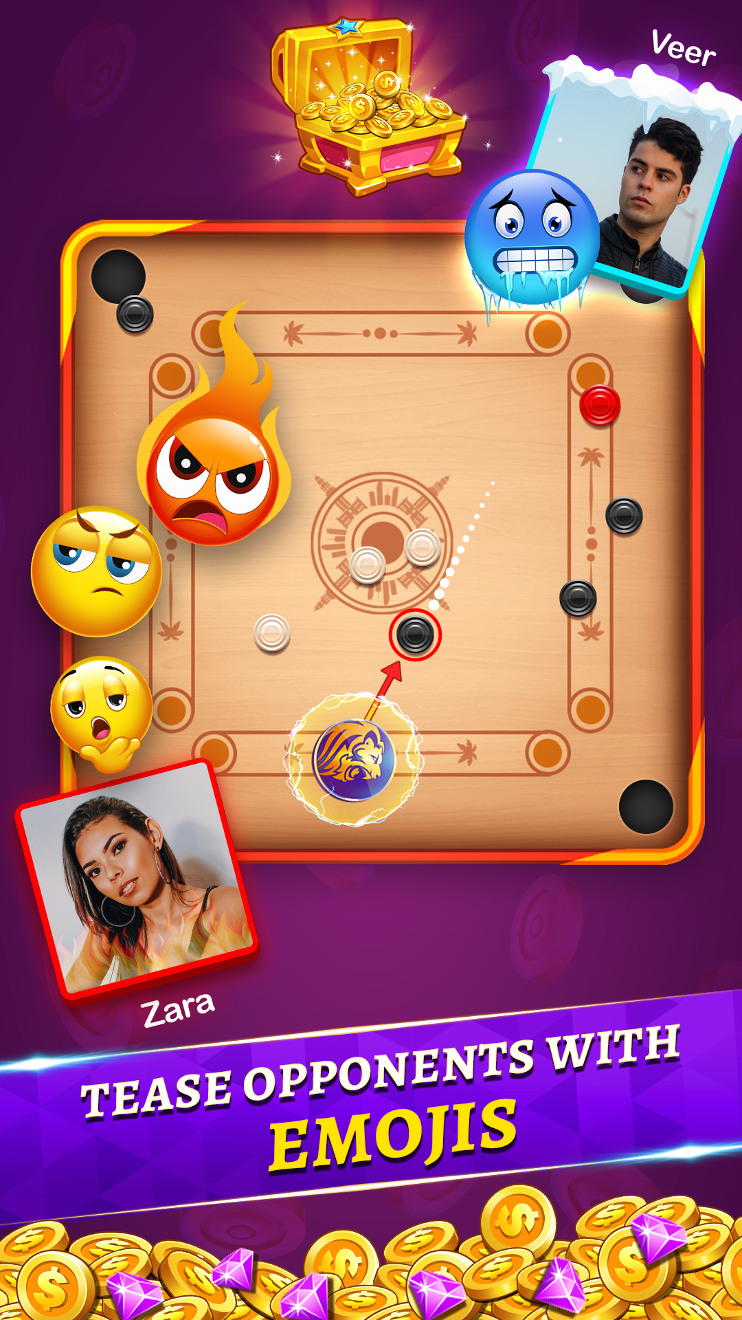 Carrom Party screenshot 3