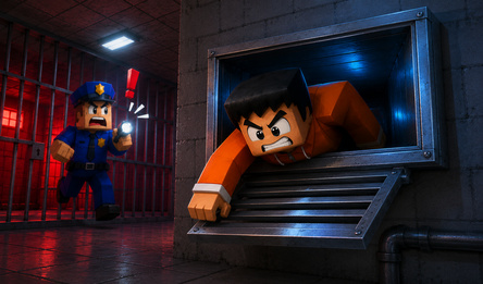Obby Escape from a scary prison!
