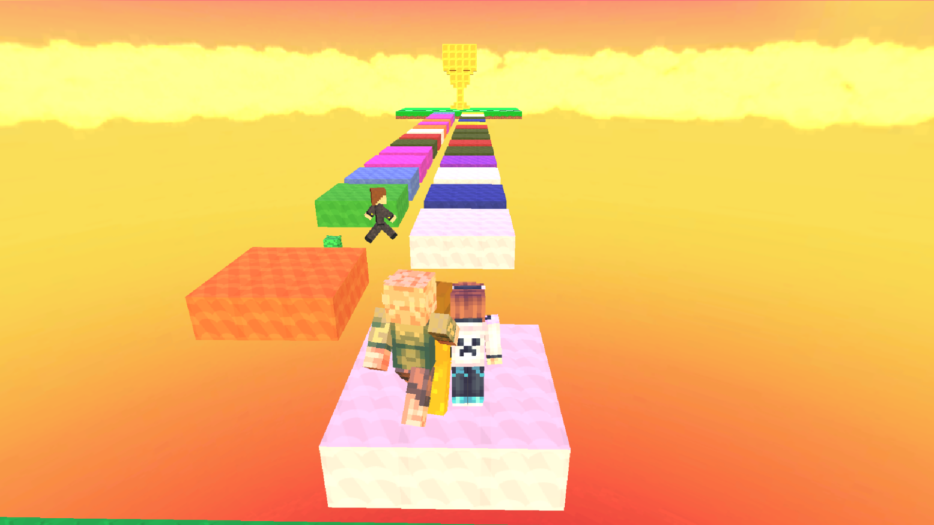 Mine Obby 3D: Minigame World! — screenshot 4