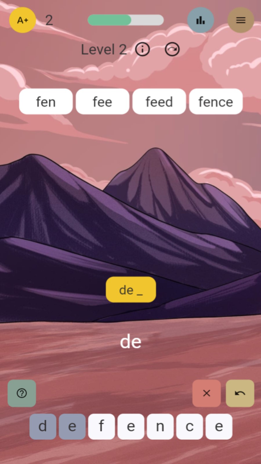 Words from word and contrary screenshot 4
