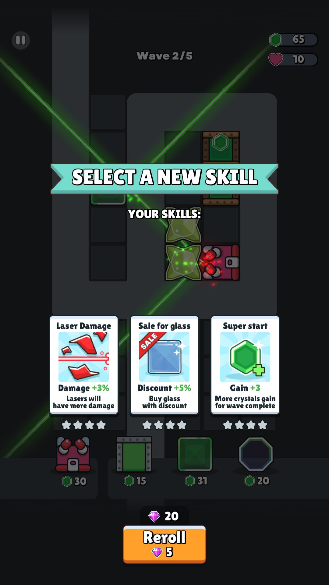 Lasers and blocks screenshot 10
