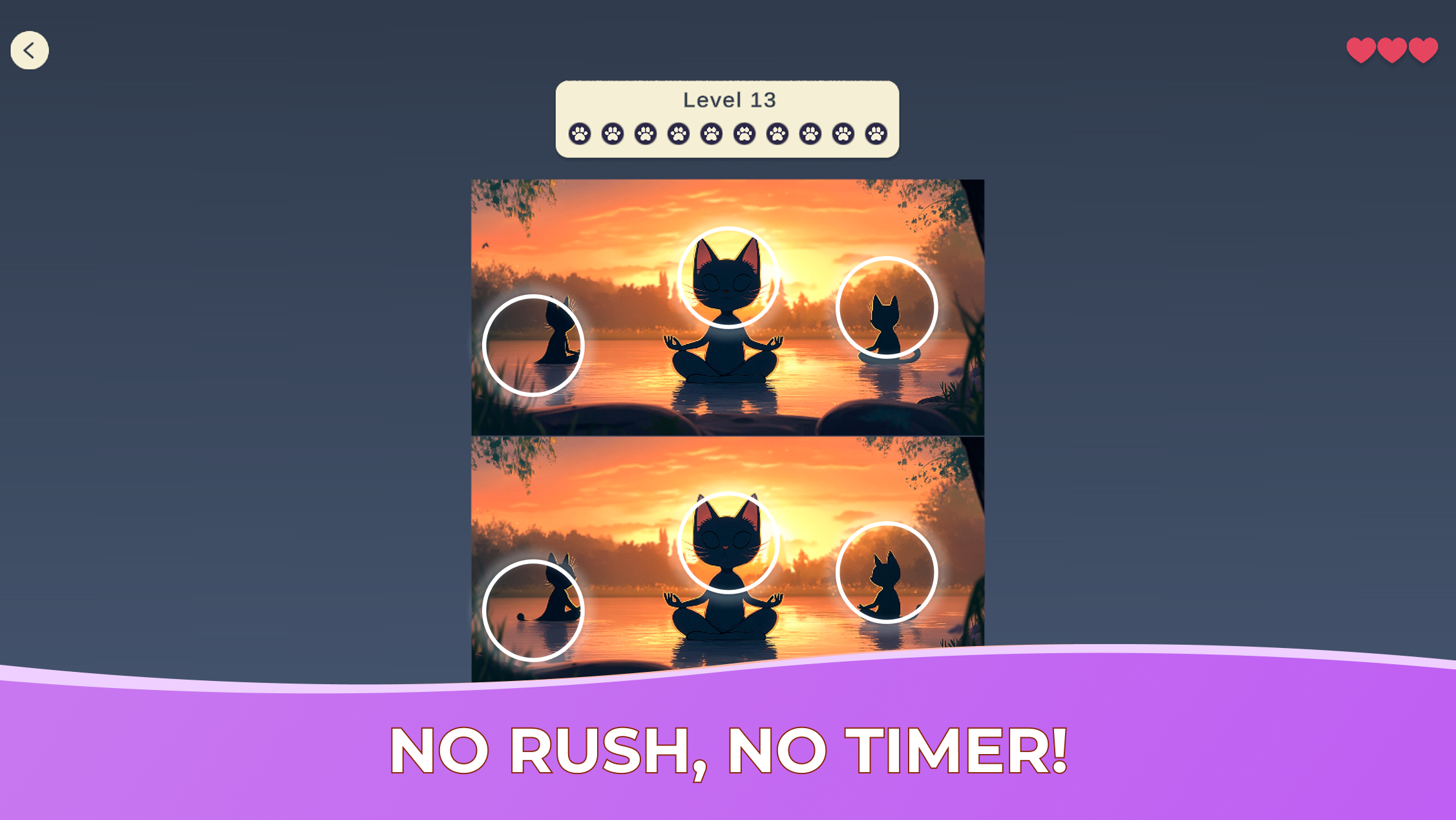 Cozy Cats: Find 10 Differences — screenshot 4