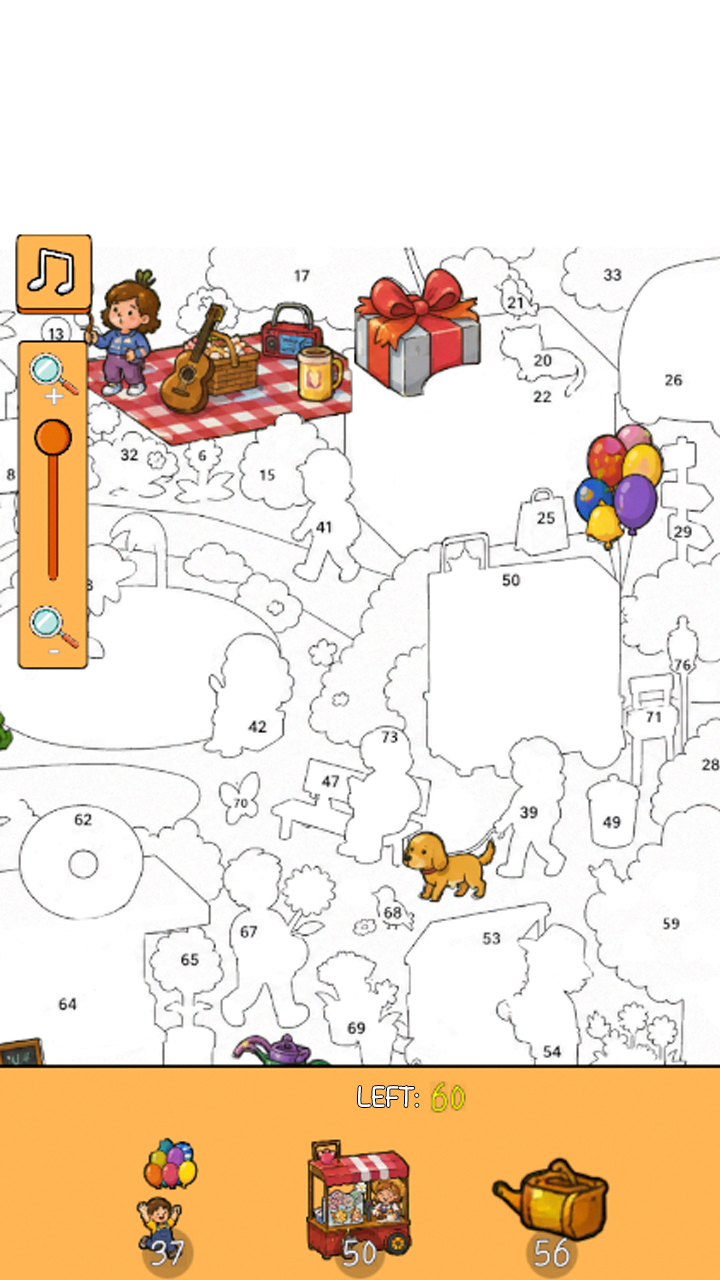 Stickers by Numbers: Coloring Puzzle screenshot 5